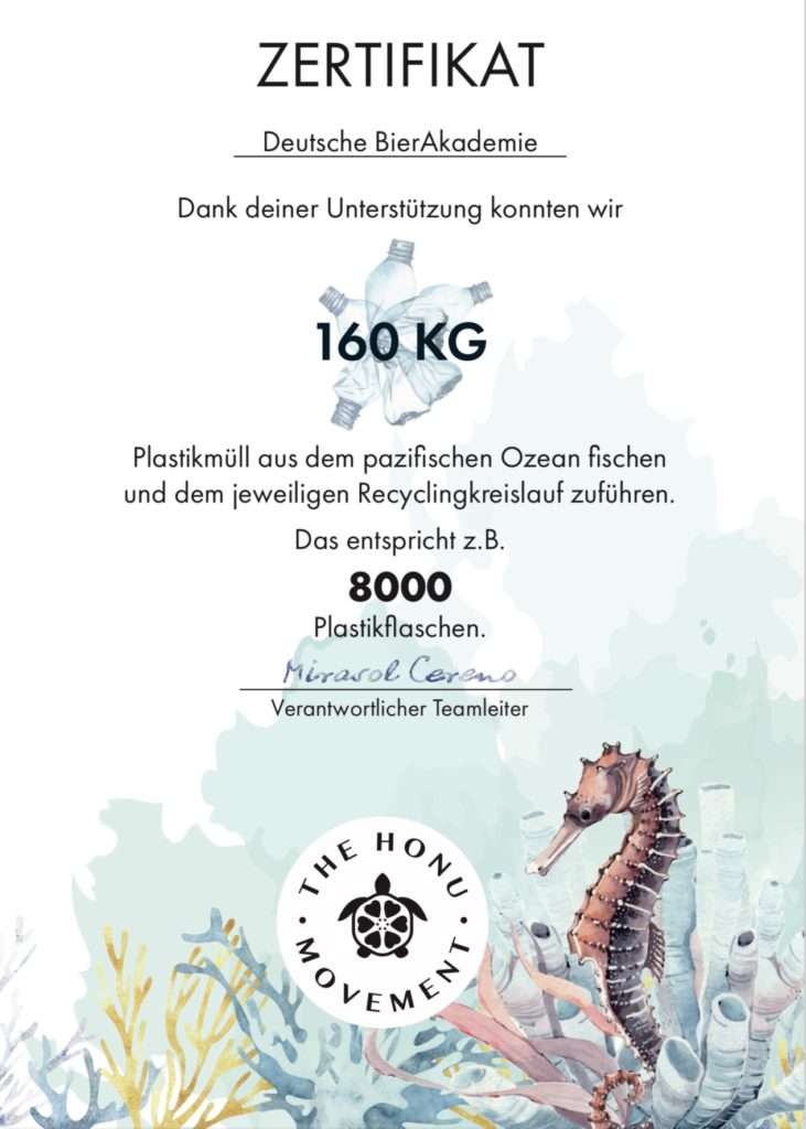 Gelebte Nachhaltigkeit im Alltag der BierAkademie